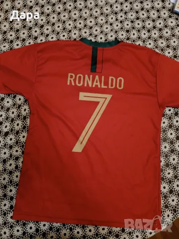 Футболен екип Меси + подарък тениска на Роналдо , снимка 7 - Футбол - 49983004