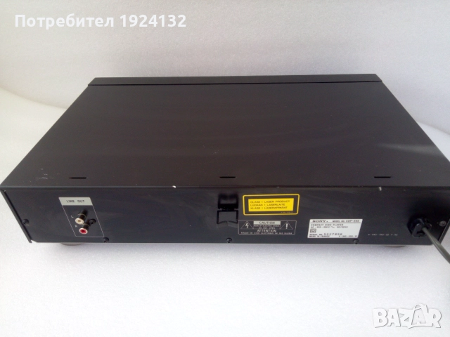 SONY cd player cdp-295, снимка 5 - Ресийвъри, усилватели, смесителни пултове - 52869306