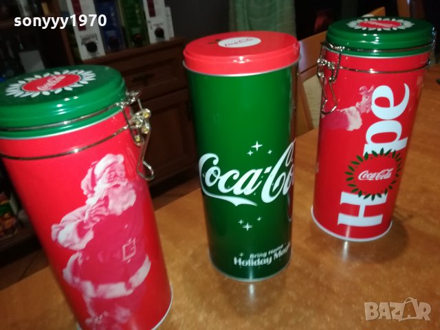 COCA COLA 3бр-кутии за колекция 2412210932, снимка 6 - Антикварни и старинни предмети - 35232127