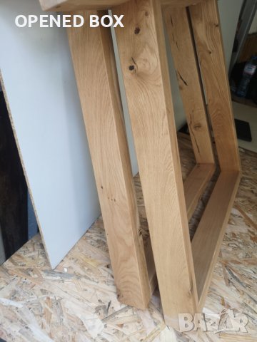 Масивни дървени крака за трапезна маса - височина 72 см., снимка 3 - Други стоки за дома - 38362364