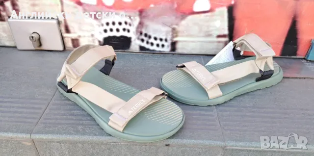 Английски детски сандали-ADIDAS, снимка 4 - Детски сандали и чехли - 49957502