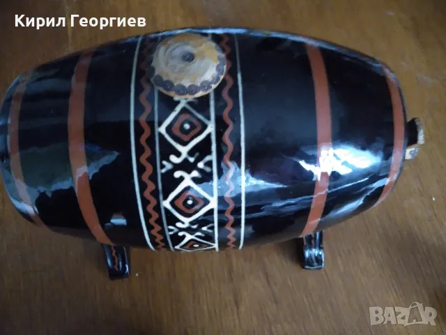 Керамично буре с канела , снимка 3 - Други стоки за дома - 48836728