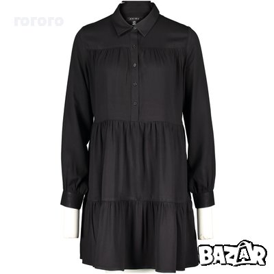 черна риза-туника, снимка 2 - Туники - 39527801