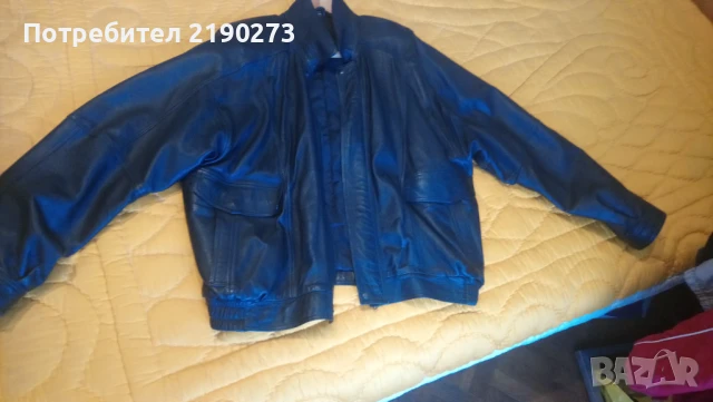 Продавам дамско кожено яке пролетно, снимка 5 - Якета - 49561387
