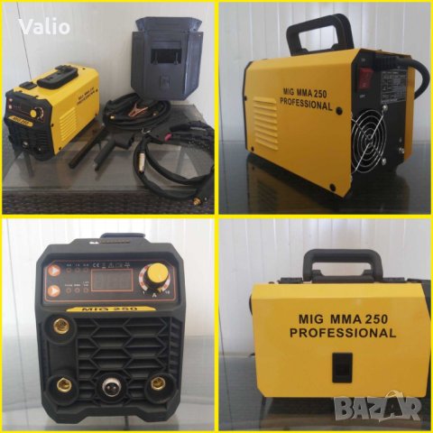 MIG-MMA 250 Co2 телоподаващо устройство работи без газ