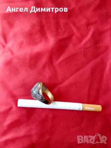 Страхотен месингов пръстен Трети райх Мъртвешка глава , снимка 8 - Колекции - 36826693