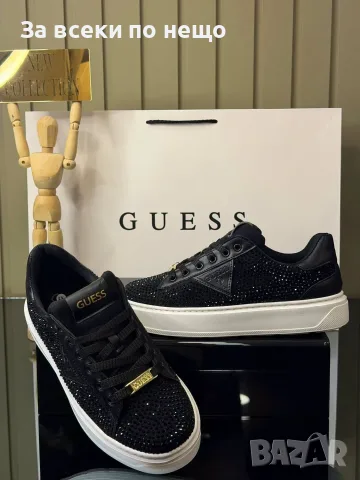 Guess Дамски Маратонки С Кристали👟Дамски Спортни Обувки С Камъни Гес - Различни Цветове Код SEM-10, снимка 6 - Маратонки - 55710304