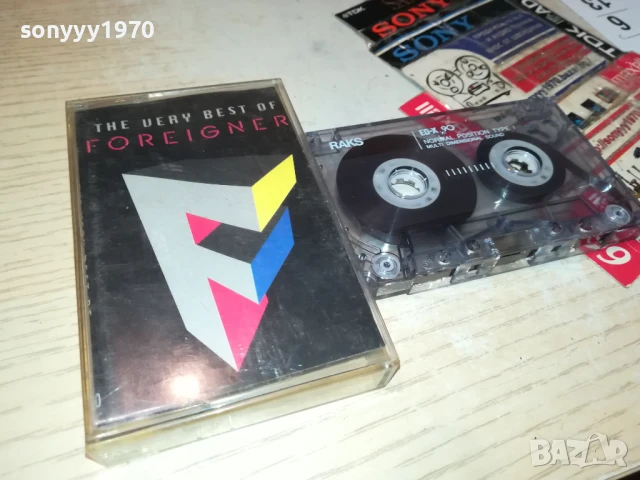 FOREIGNER-TAPE 1806250802, снимка 8 - Аудио касети - 50706392