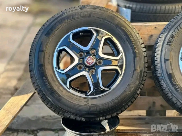 5х130 16 Цола Джанти с Гуми Fiat Ducato Peugeot Boxer Citroen Jumper 5x130 ET 68 J 6, снимка 5 - Аксесоари и консумативи - 52897913