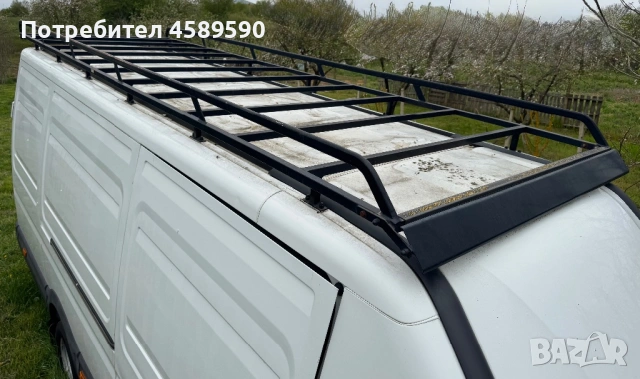 Багажник UGEFA + стълба за бус Iveco Daily MAXXII база, снимка 3 - Части - 54272082