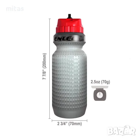 Бутилка за вода за велосипед, Бидон за колело, PVC, 4-ри цвята, 650ml, снимка 2 - Аксесоари за велосипеди - 49794625