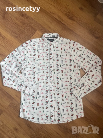 Мъжка коледна риза