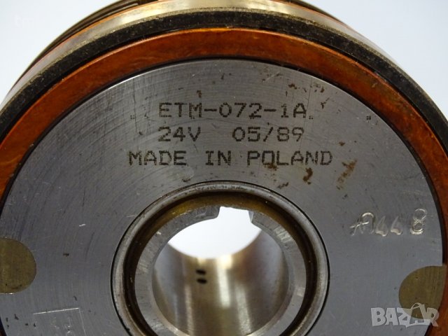 Съединител Електромагнитен ETM-0.72 multiplate electromagnetic clutch, снимка 5 - Резервни части за машини - 38889703
