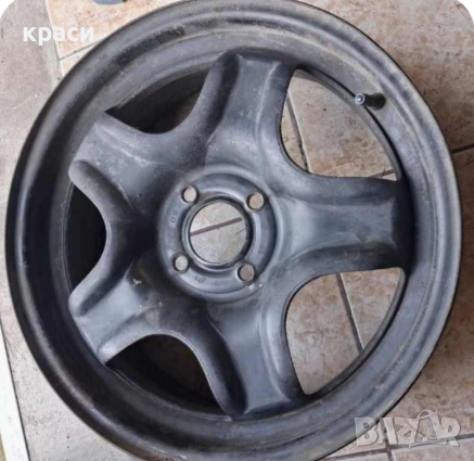 Джанти 16" 4х100 на 60.1мм,6j,et37-Dacia/Renault-2бр.