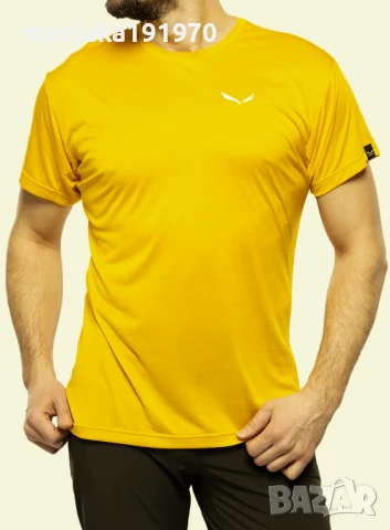 Salewa Puez Melange Dry M S/S Tee (L) мъжка спортна тениска 