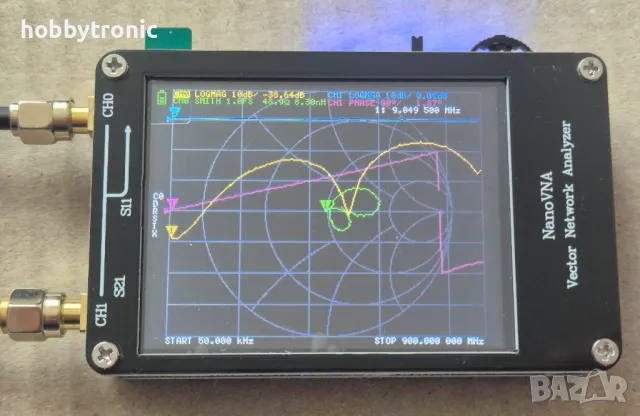 Nano VNA-H Vector Network Analyser 10KHz-1500MHz