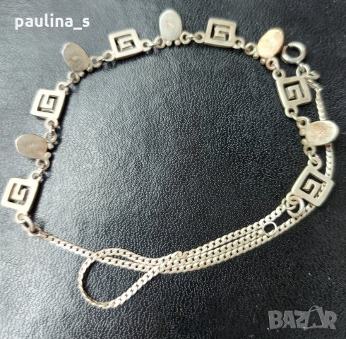 Марково сребърно колие с корал / "Версаче" - "Versace"- проба 925 , снимка 8 - Колиета, медальони, синджири - 29446860