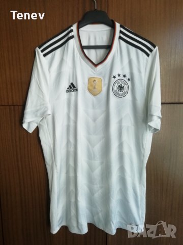 2017 Germany Confederations Cup XL Adidas оригинална тениска фланелка Германия 