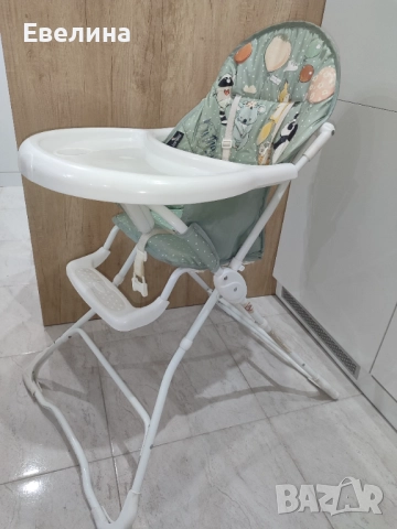 Детско бебешко столче за хранене Lorelli, green birthday