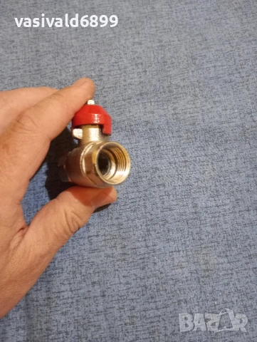 Кран спирателен сферичен 1/2 цол, снимка 3 - Други машини и части - 51339202