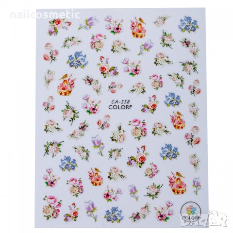 Атрактивни стикери за маникюр, снимка 6 - Продукти за маникюр - 30733664