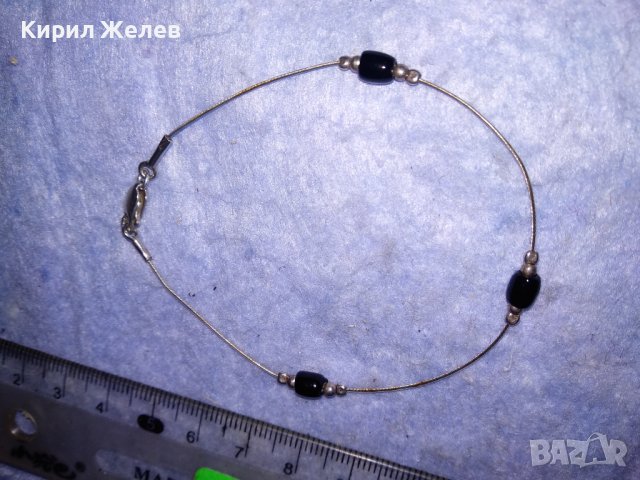 ПОСРЕБРЕНА ФЕШЪН АРТ НЕЖНА ГРИВНА БЛАГОРОДНА НЕРЪЖДАЕМА СТОМАНА МАРКИРАНА 925 ЗАКОПЧАЛКА 27596, снимка 9 - Гривни - 40532521