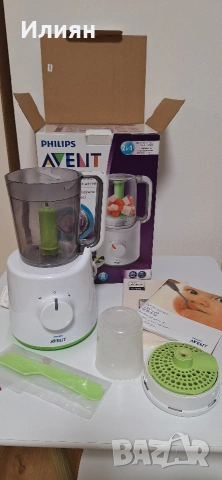 Уред за здравословно готвене Philips Avent 2in1