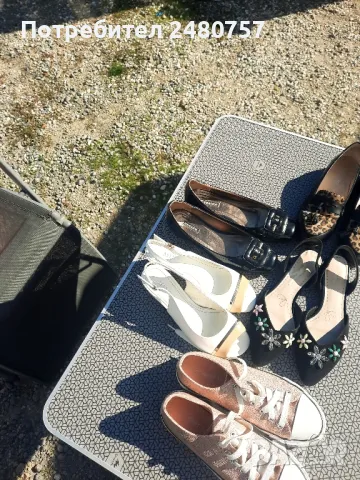 Лот от 6 бр. дамски обувки номер 37, снимка 2 - Маратонки - 47649612
