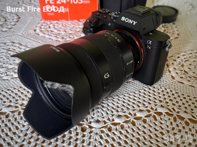 Фотоапарат Sony A7 II обектив 24-105 G OSS f4 + подарък чанта