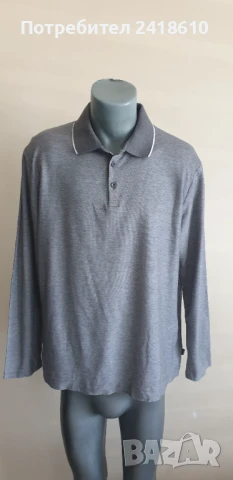 Hugo Boss Pique Cotton Regular Fit Mens Size XL - 2XL ОРИГИНАЛ Мъжка блуза!, снимка 4 - Блузи - 50820811