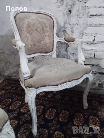 Винтидж кресла Ромео и Жулиета, снимка 9 - Дивани и мека мебел - 49154945