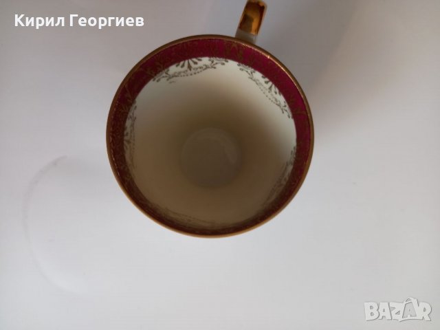 Колекционерска порцеланова чаша за кафе , снимка 3 - Чаши - 40054832