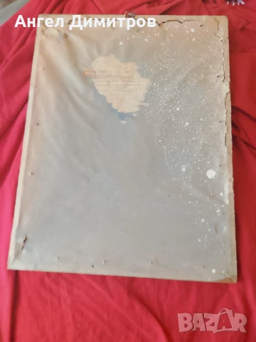 Стара картина смесена техника , снимка 5 - Картини - 51119491