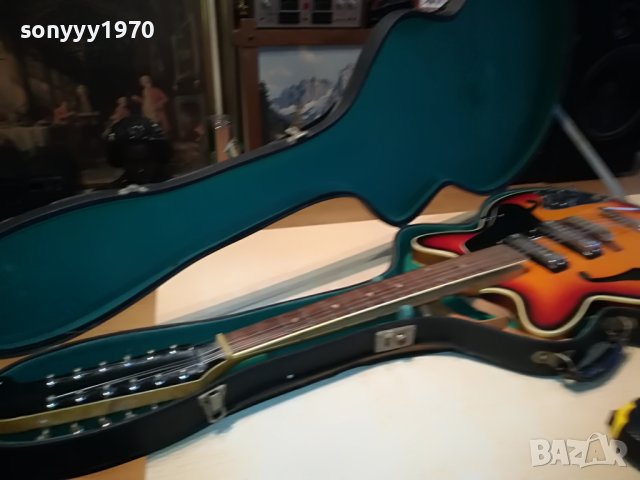 fender retro guitar 12 string with case-germany L2004230822, снимка 3 - Китари - 40421361