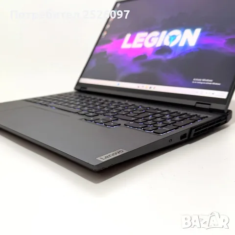 Lenovo Legion Pro 5/16” WQXGA 2.5K/Ryzen 7 5800H/RTX 3060 6GB/16GB/512GB NVMe, снимка 5 - Лаптопи за игри - 55856766
