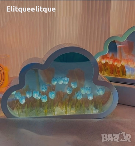 Магическа нощна лампа с огледален ефект 2 в 1