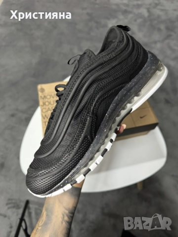 Nike Air Max 97 Black/White, снимка 3 - Маратонки - 56452594