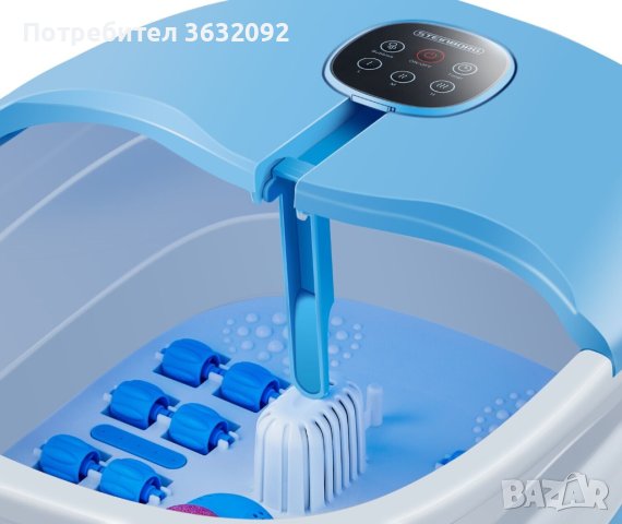 Хидромасажна вана за крака с подгряване на водата - НОВА, снимка 6 - Масажори - 40375148