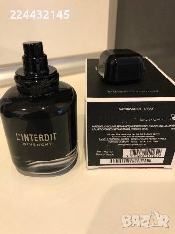 Givenchy l'interdit intense 100ml EDP , снимка 3 - Дамски парфюми - 37932847