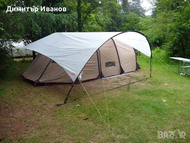 Универсална тента за палатка Coleman Classic Awning (462x462 см) , снимка 5 - Палатки - 55838900