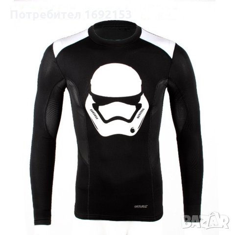 Star Wars спортна блуза - 9-10год, снимка 3 - Детски Блузи и туники - 34321838