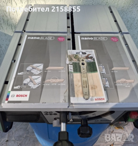 Стационарен циркуляр Bosch AdvancedTableCut 52, 550W