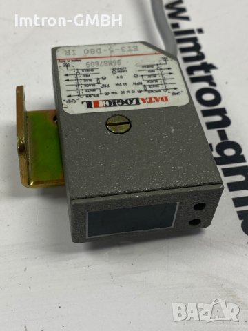 Оптичен сензор ET3-5-D80-IR Datalogic PNP/NPN, СВЕТЛО/ТЪМНО, 2M КАБЕЛ, 10-30 VDC, снимка 3 - Друга електроника - 44412401