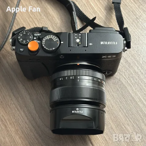 Тяло Fujifilm X-E3 + Обектив Fujinon XF 35mm f1.4 , снимка 2 - Фотоапарати - 55891720