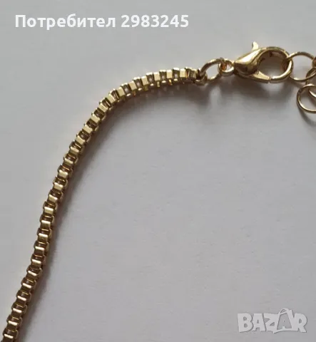 Колие златисто #1, снимка 2 - Колиета, медальони, синджири - 49324903