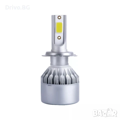 Гаранция! Висококачествени LED Крушки за Фарове 72W за H1, H4 и H7, снимка 5 - Аксесоари и консумативи - 50544418