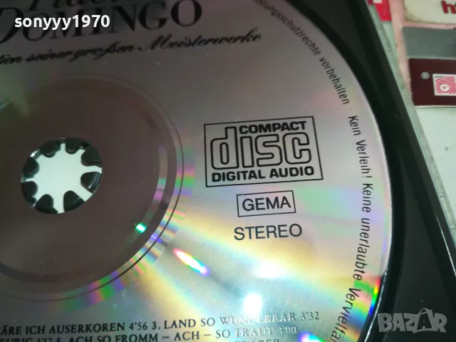 PLACIDO DOMINGO-ORIGINAL CD-ВНОС GERMANY 0303251423, снимка 15 - CD дискове - 49344819