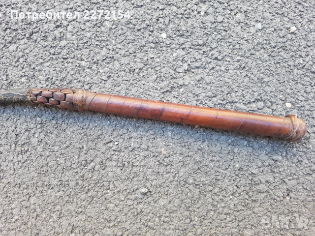 Бич камшик нагайка , снимка 2 - Антикварни и старинни предмети - 51370670