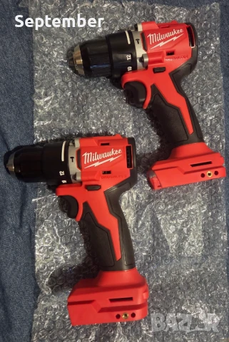 Винтоверт с ударна фукция MILWAUKEE M18BLPDRC-0X, нов, 3 г. гаранция, снимка 3 - Винтоверти - 48513732