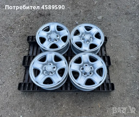 4бр.Оригинални СТРУКТУРНИ джанти + КАПАЧКИ 16цола 5x114.3 за Toyota RAV4,Hilux,Corolla,Auris,Suzuki 